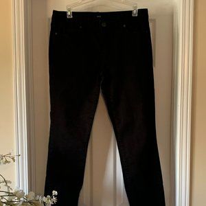 Jacob black straight leg jeans, size 30